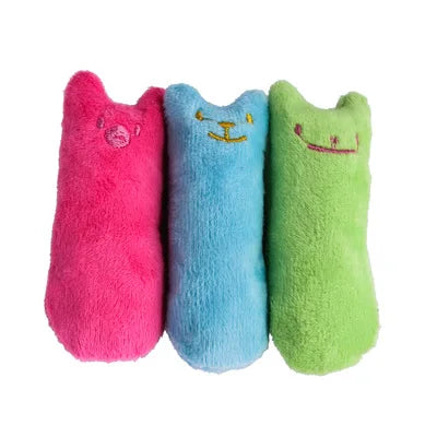 Interactive Catnip Plush Toy – Chew & Squeak for Cats