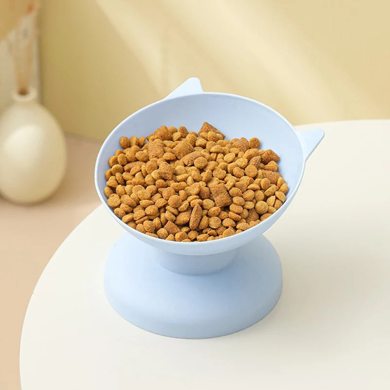 High Foot Pet Bowl – Anti-Spill Cat & Dog Food Bowl