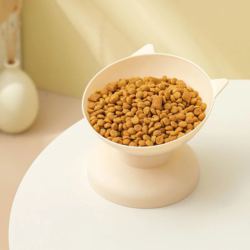 High Foot Pet Bowl – Anti-Spill Cat & Dog Food Bowl