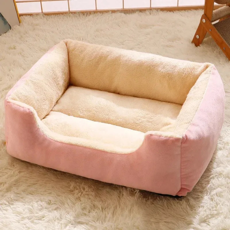 Pet Bed – Cushion & Basket for Cats & Small Dogs