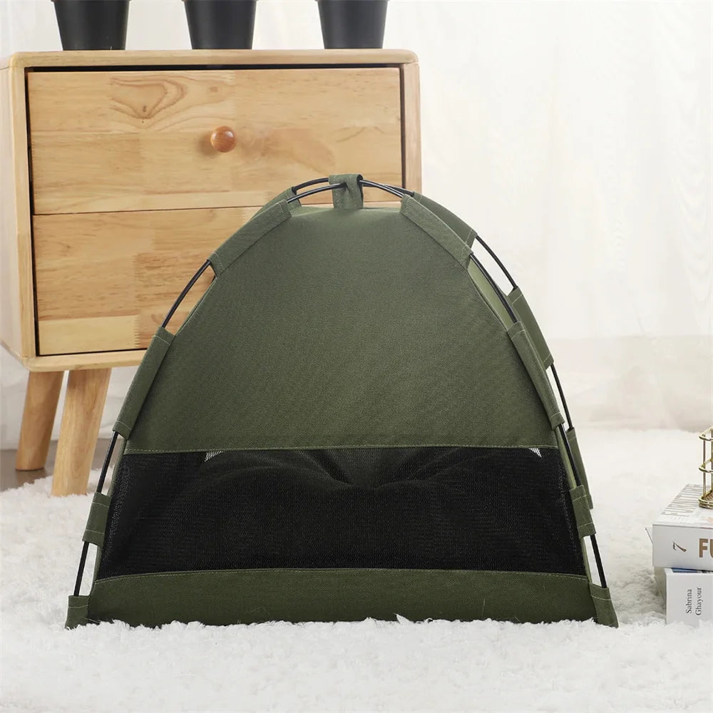 Pet Nest Tent – Foldable Outdoor Breathable Pet Tent
