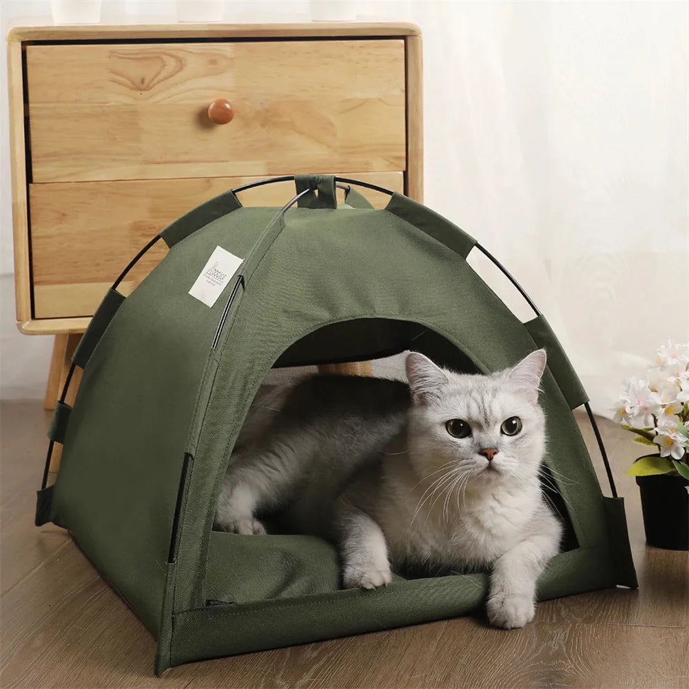 Pet Nest Tent – Foldable Outdoor Breathable Pet Tent