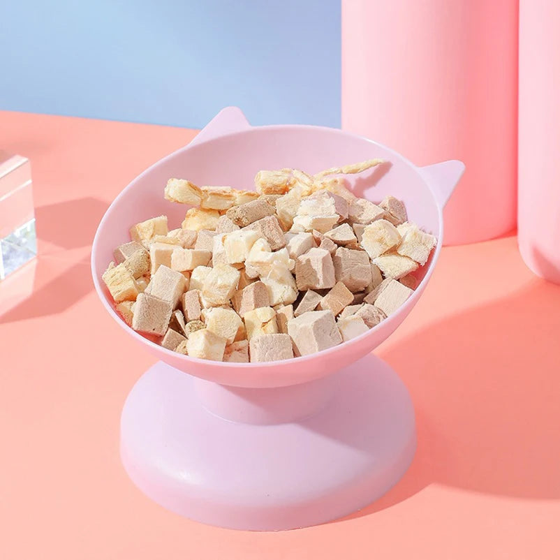 High Foot Pet Bowl – Anti-Spill Cat & Dog Food Bowl