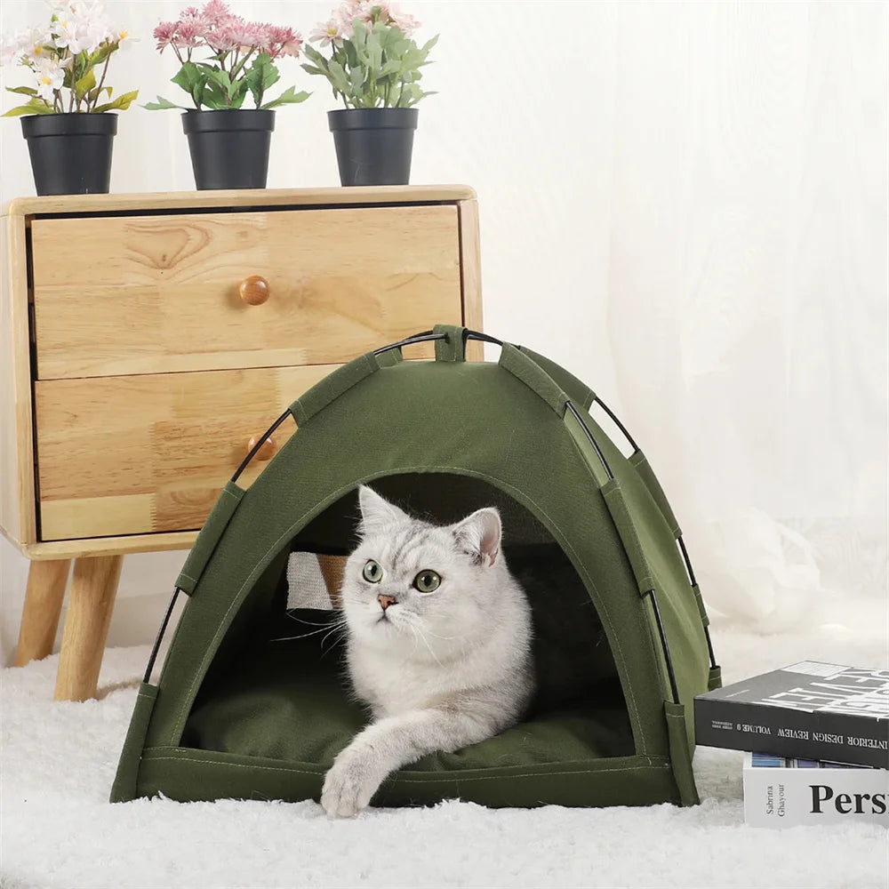 Pet Nest Tent – Foldable Outdoor Breathable Pet Tent