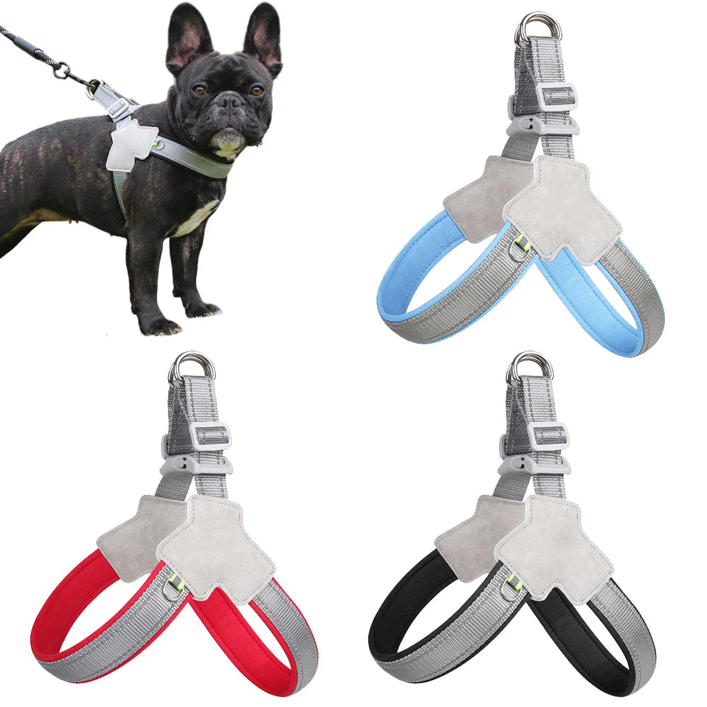 Adjustable Reflective Pet Harness – Dogs & Cats